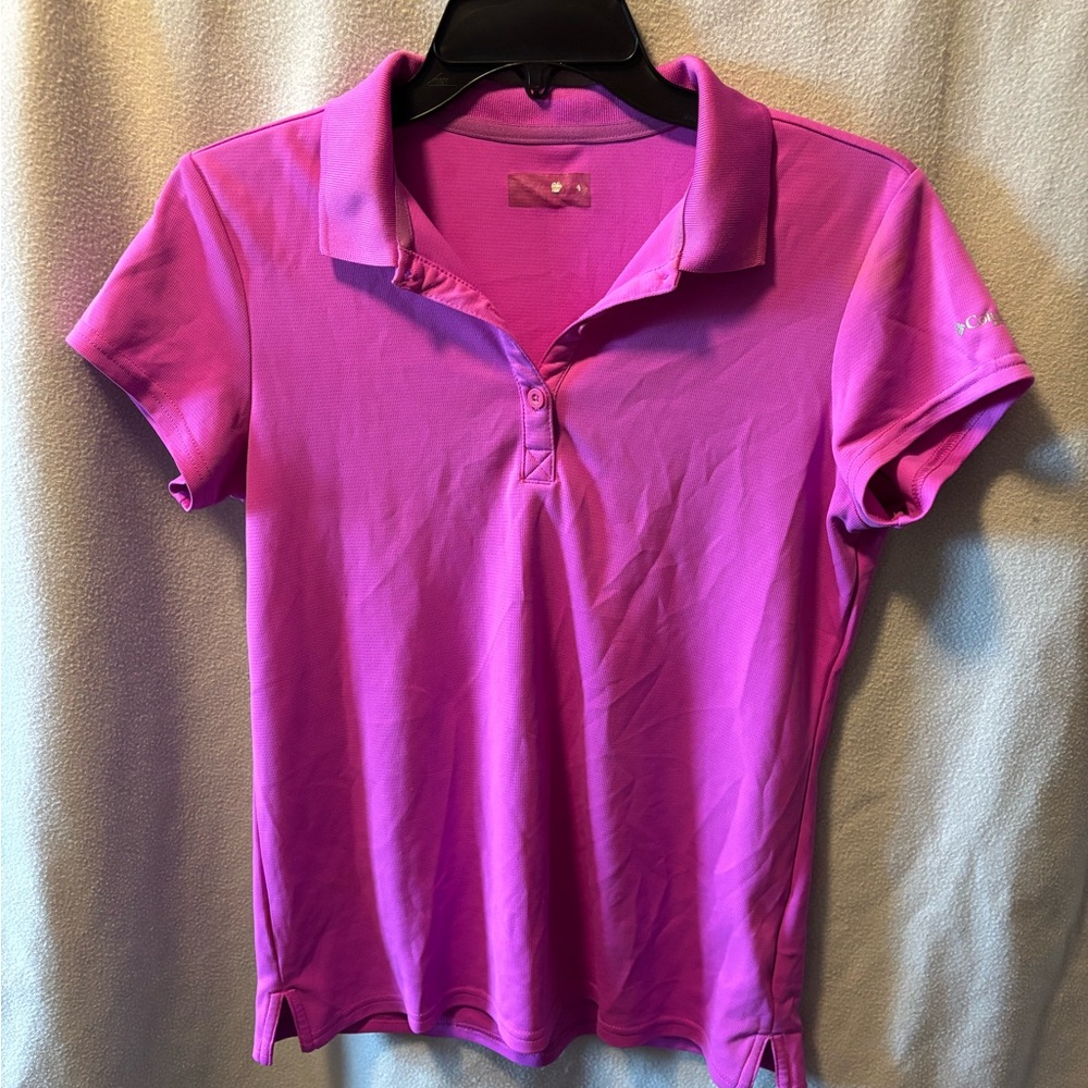 Columbia Women's Magenta Polo Shirt